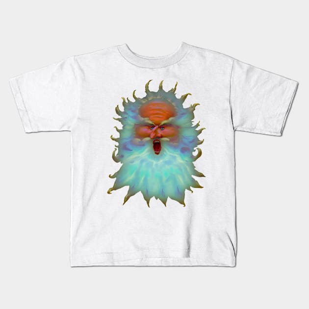 Santa Claus Kids T-Shirt by Eugo